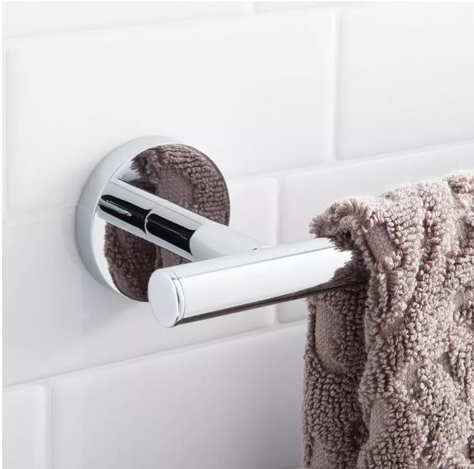 New Chrome Exira Towel Bar by Signature Hardware