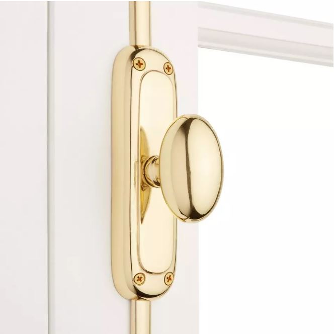 New Polished Brass 00968340 Brass Window Cremone Bolt For Window 9"  by Signature Hardware