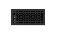 Nouveau registre de plancher en nid d'abeille en fonte de 4 po x 8 po par Signature Hardware