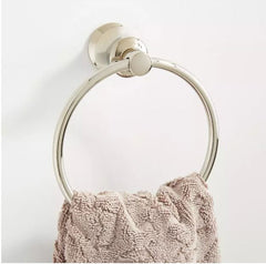 New Brushed Nickel Pendleton Towel Ring by Signature Hardware