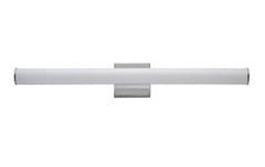 RAIL LED 24inch 1-Light LED Vanity Fixture in Polished Chrome