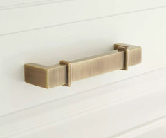 New 9" Antique Iron Marta Solid Brass Cabinet Pull by Signature Hardware