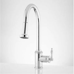 Nouveau robinet de cuisine à tirette Westgate chromé par Signature Hardware