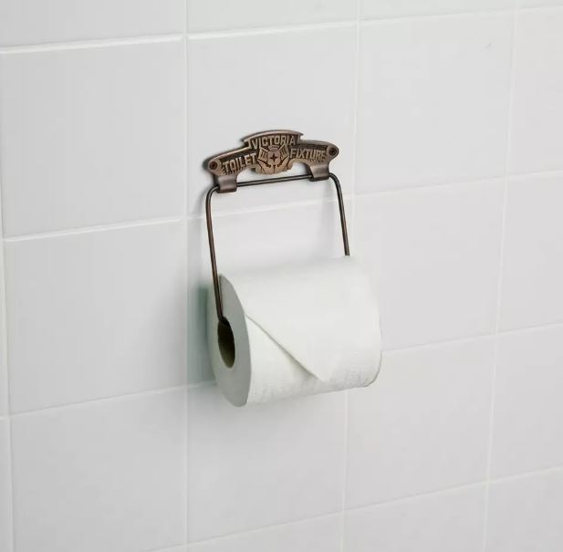 New Lacquered Brass Victoria Brass Toilet Paper Holder - Brass Reel by Signature Hardware
