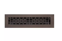 New Oil Rubbed Bronze Antique Style Brass Floor Register by Signature Hardware