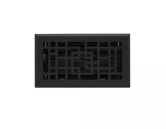Nouveau registre mural en acier Baer noir 4 po x 8 po par Signature Hardware