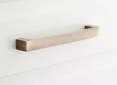 New 12" Antique Brass Gebara Brass Cabinet Pull By Signature Hardware