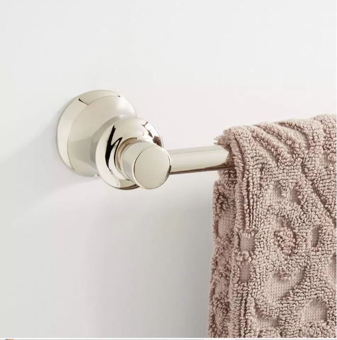 New 24" Polished Nickel Modern Towel Bar SHPT24TBPN by Signature Hardware