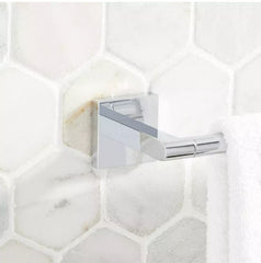 New Chrome Nickel Hibiscus Towel Bar by Signature Hardware