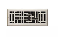 Nouveau registre mural en acier Baer en nickel brossé de 2 1/4 po x 12 po par Signature Hardware