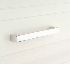 New 7" Polished Chrome Gebara Brass Cabinet Pull By Signature Hardware