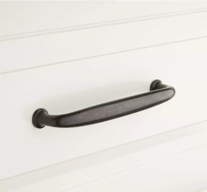 New 4" Dark Bronze Dinan Bronze Cabinet Pull by Signature Hardware
