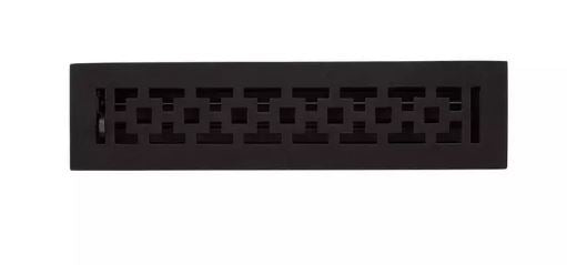 Nouveau registre de plancher en fonte Durand de 2 1/4 po x 14 po par Signature Hardware