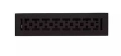 Nouveau registre de plancher en fonte Durand de 2 1/4 po x 14 po par Signature Hardware