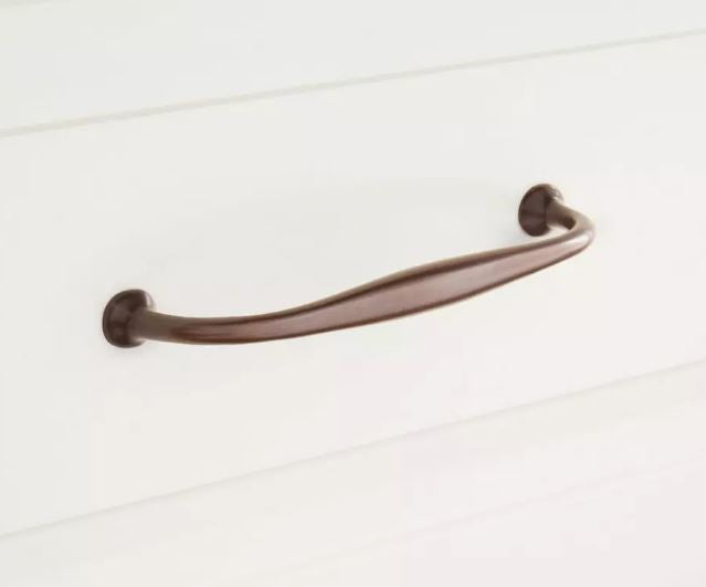 New 6" Oil Rubbed Bronze Padilla Solid Brass Cabinet Pull By Signature Hardware