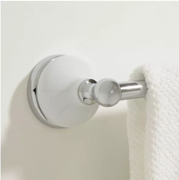 New Chrome 18" Houston Towel Bar Collection by Signature Hardware
