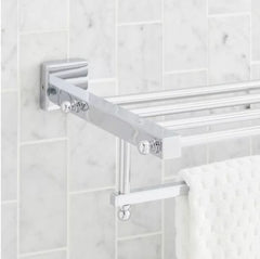 New Polished Chrome Hawk Towel Rack by Signature Hardware