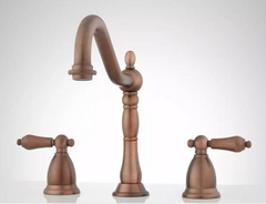 New Bridge Bathroom Faucet Lever Handle Oil Rubbed Bronze - Signature Hardware