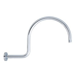 New Chrome 16" Goosneck Custom Showering Shower Arm for Rainshower with Escutcheon SHRSA160CP by Signature Hardware