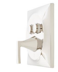 Nouvelle garniture de commande de robinet Vilamonte en nickel poli pour baignoire par Signature Hardware
