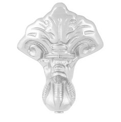 Nouvelle baignoire sur pattes en fonte Callaway blanche de 61 po - Pont de robinetterie, sans trous - Pieds impériaux par Signature Hardware