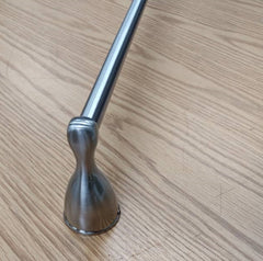 New 24" 2pcs Carve Brushed Nickel Towel Bar and Post by Dogwood