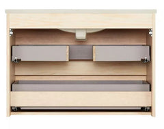 New Light Oak 32" Kiah Wall-Mount Double Vanity, 480825 by Signature Hardware