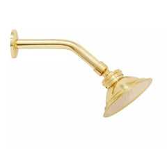 New Polished Brass Windom Watering Can Shower Head by Signature Hardware