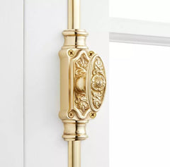 Signature Hardware 968852 Dalston Crémone de fenêtre en laiton poli pour fenêtre 15,2 cm
