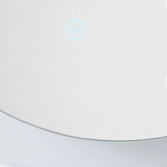 Nouveau miroir éclairé ovale Fahlman de 24 po avec capteur tactile LED réglable par Signature Hardware