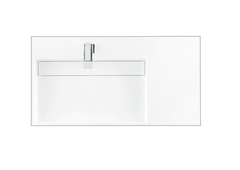 New Glossy White 36" Vanities Single Bowl Stone Composite Vanity Top by James Martin