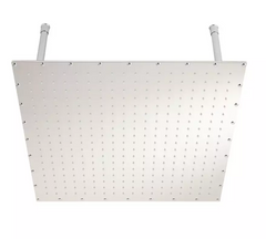 New Brushed Nickel 19-3/4" Oversized Square Stainless Steel Shower Head by Signature Hardware