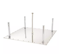 New Brushed Nickel 19-3/4" Oversized Square Stainless Steel Shower Head by Signature Hardware