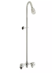Nouvelle douche à 2 valves apparentes en chrome poli par Signature Hardware