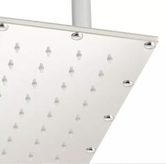 New Chrome 23-5/8" Oversized Square Stainless Steel Shower Head by Signature Hardware