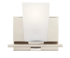 New Brushed Nickel Lighting Roehm 3 Light Bath Vanity Approved for Damp Locations w/ Satin Etched Glass - Kichler