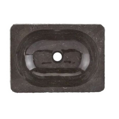 New Desoto 20" Blue Limestone Vessel Bathroom Sink by Signature Hardware